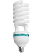 Resim Hombey 135w 5500k Led Fotoğraf Işık Ampülü, Crı90, E27 Yuva, Ac220-240v Avrupa/ingiltere Standartı , Ultra Parlak Spiral Enerji Tasarruflu 
