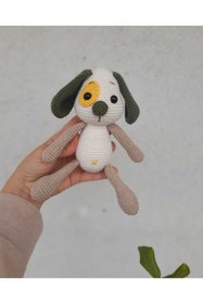 Resim Tasarım Amigurumi köpek oyuncak 