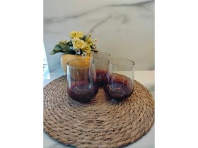 Resim Md Lora Meşrubat Bardağı Bordo 