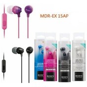 Resim MDR-EX15APB Kulakiçi Kulaklık Siyah Sony