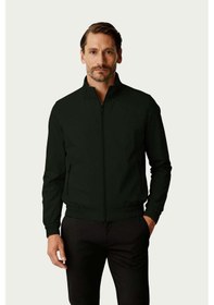 Resim İgs Haki Erkek Bomber Mont Modern Kesim-26029 