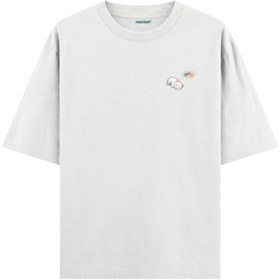 Resim Saksafon Kedo - Oversize T-Shirt - Somon / M 