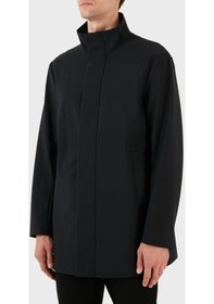 Resim Emporio Armani Erkek Trençkot 8n1l81 1nzaz 0999 Siyah Siyah 