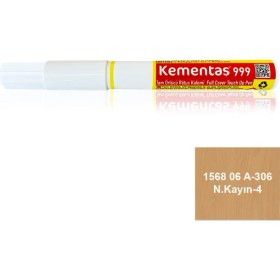 Resim Kementaş Tam Örtücü Rötuş Kalemleri 1568 06 A-306 N.kayın-4 Tam Örtücü R.kalemi 