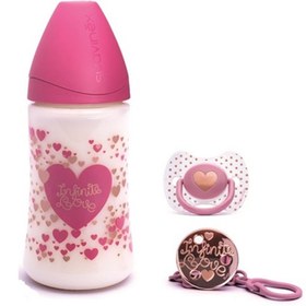 Resim Suavinex Haute Couture Biberon Seti - Pembe 