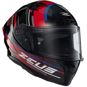 Resim ZEUS KASK/ZS-826 BK15 RED 