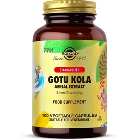 Resim SOLGAR Gotu Kola Aerial Extract 100 Kapsül 