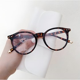 Resim LOOKUP NEW Unisex Kadın Erkek Mavi Işık Korumalı Blue Block Şeffaf Leopar Yeni Sezon Vintage Gözlük 