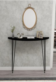 Resim LİNDECO 80x18cm Dresuar & Petek Üstü Raf Antre Hol Dekorasyonu 