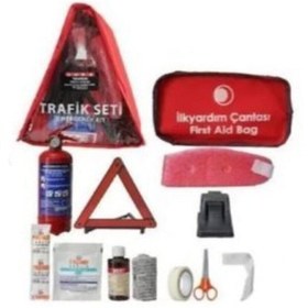 Resim Genel Markalar Araç Muayene Uyumlu Full Ilkyardım Trafik Seti 18 Parça Trafik Seti Nkt Group 
