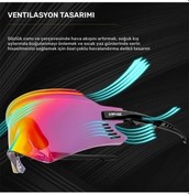 Resim Fastbuy Unisex Gözlük Wangxi Kapvoe Kadın Erkek İçin Tr90 Çerçeve Dayanıklı Şık Pc Lens Mtb Aktiviteler İçin 13 Altın Altın 