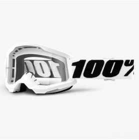 Resim Reedark Motosiklet Offroad Kask Gözlüğü - Pencere Tozundan Koruma, Outdoor Sürüş İçin Açık Lens Beyaz Çerçeve Altın 