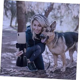 Resim Evrensel 360° Otomatik Takip Telefon Tutucu Portre Takip Gimbal Spor Vlog Ve Film Yapımı Için 