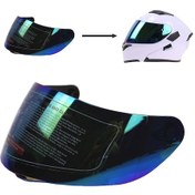 Resim Geeksen "k3sv K5 Motosiklet Kaskı İçin Çizilmeye Dayanıklı Renkli Vizör" Colorful 