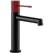 Resim Fontana FM-2118 Kırmızı - Siyah Lavabo Bataryası 