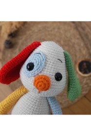 Resim Tasarım Amigurumi köpek oyuncak 