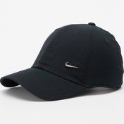 Resim Nike Dri-FIT Club Unstructured Metal Swoosh Cap 