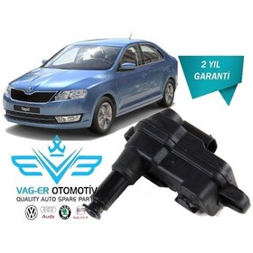 Resim SKODA RAPİD 2012-2019 YAKIT DEPO KAPAĞI KİLİT KİLİTLEME MOTORU 
