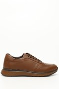 Resim TABA ANTİK Gön Hakiki Deri Bağcıklı Jel Tabanlıklı Erkek Günlük Sneaker 01251 