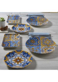 Resim Güral Camelia 18 Parça 6 Kişilik Bone Kahvaltı Takımı - 2188 2732476 