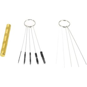 Resim Dianziye Hava Fırçası Temizleme Seti - Ince İğneler, Tüp Temizleyici Ve Nylon Fırçalar - Porselen Boya Ve Artık Temizliği İçin Profesyonel Aksesuarlar 