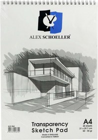 Resim Alex Spiralli Eskiz Defteri A4 Ebatında 2 Adet 