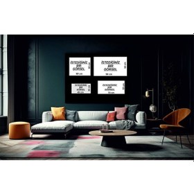 Resim Muhteşem Yılbaşı Ağacı Temperli Cam Üzerine Tablo Sevgilinize Yılbaşı Hediye 