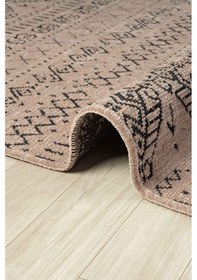 Resim Gaia Bej Halı Yıkanabilir Kaymaz Taban Şönil Kilim Dokuma Pamuk Taban Kilim 10354 Bej 