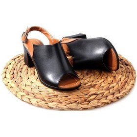 Resim Papuçcity Frzn 02874 6 Cm Kadın Topuklu Sandalet 001 