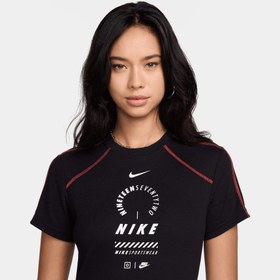 Resim Nike Sportswear Kadın Siyah Elbise 