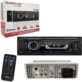Resim Sunplus Hitech Sunplus SP-6050 4 X 55 Watt Çift USB Bluetooth Radyo Oto Teyp 