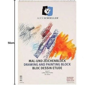 Resim Schoeller A.SPR.RSM.165.35 Resim Defteri 165 Gr. 35X50 ALX-024 