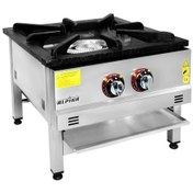 Resim Alpina 2 Gözlü Yer Ocağı 1400 W 