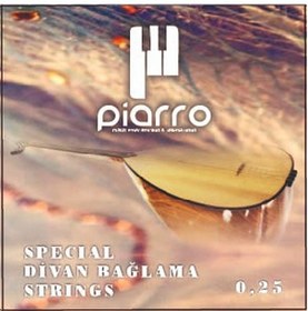 Resim Piarro 0,25 Profosyonel Divan Saz Teli Takımı 