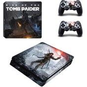 Resim Kt Decoration Tomb Raider Playstation 4 Slim Kasa Sticker Kaplama-01 