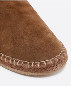 Resim Yargıcı Renk Detaylı Deri Espadril 24yeay4478x 057 Kahverengi 