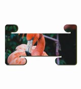 Resim WuW Flamingo Mdf Yatay Ve Dikey Baskılı Tablet Tutucu Stand 