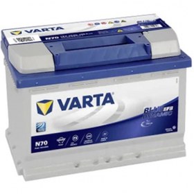 Resim VARTA 12V 70 AH N70 START-STOP EFB AKÜ 
