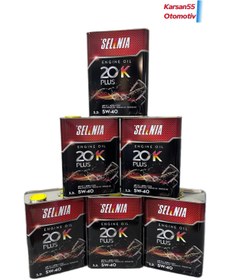 Resim Petronas SELENİA 20K PLUS 5W-40 3,2 LT 6 ADET 2023 