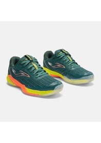 Resim Joma Traps2617ac Rapid Sert & Toprak Kort Tenis Ayakkabısı Erkek - Yeşil/sarı 
