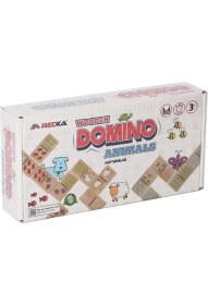 Resim Renas Store RD5648 Ahşap Domino Animals - 