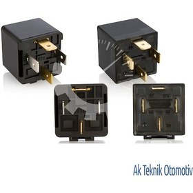 Resim Mini Role 24V 30A 4 Uclu Sigortali Bmc 504629533 