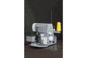 Resim Singer HD0405S Elektronik Overlok Makinesi Gri Dikiş Makinesi 4 İplik ile Gelişmiş Performans 