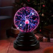 Resim 1 adet Plazma Topu Işık, 12.7 cm, USB Fiş, Dokunmatik ve Sesle Aktive Edilen Şimşek Küresi, Sihirli, Etkileşimli, Ruhsal Ayar, Eğlenceli ve Bilim Lambası, Partiler için Aksesuar, El Sanatları Dekoru, Doğum Günü, Şükran Günü ve Noel Hediyeleri 