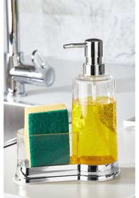 Resim Decorev Sıvı Sabunluk Dc-6777 Süngerli Akrilik Renkli 