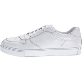 Resim King Shoes Au89 Beyaz Büyük No Sneaker Siyah 