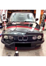 Resim Bmw 5 Serisi E34 1987-1996 Uyumlu Üniversal Laguna Lip Esnek Ön Lip 2 Parça Tampon Altı Dil Karlık Ön Ek 00 Şüscaroto Aksesuar 