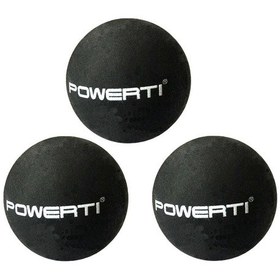 Resim Suntek 3 Paket Kauçuk Çift Sarı Nokta Squash Topları Yarış 