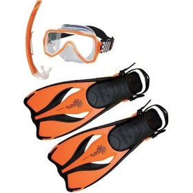 Resim Beuchat Set Pms Oceo Çocuk Palet, Maske, Şnorkel 