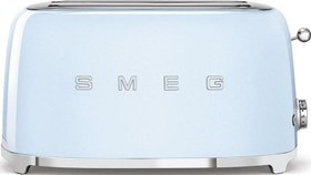 Resim TSF02PBEU 1500 W 6 Programlı 4 Dilim Hazneli Pastel Mavi Ekmek Kızartma Makinesi smeg